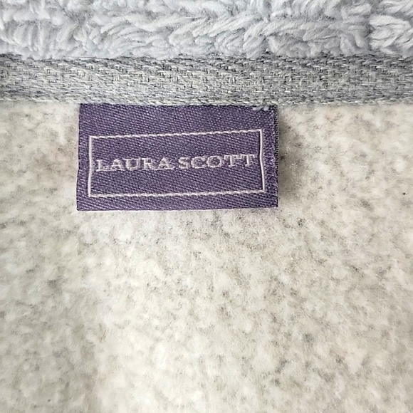 LAURA SCOTT Fleece Zip-Up Jacket Size M - Picture 2 of 10